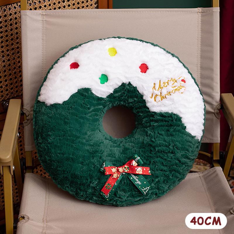 20/30/40/42/45/48Cm Colorful Christmas Decorations Plush Pillows Gingerbread Man Figurines Christmas Gifts