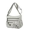New Trendy Fashion Women's Bag Shoulder Bag Lightweight Pu Soft Leather Crossbody Simple Mother Bag