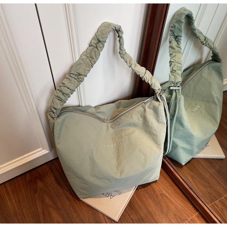 Canvas tote large-capacity bag women's 2025 spring and summer new shoulder bag fashion casual messenger bag