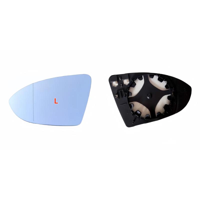 For Volkswagen VW Golf 7 MK7 / MK7.5 GTI GTD 2012- Touran 5T Replacement Car Heated Clear Rear View Side Mirror Glass part