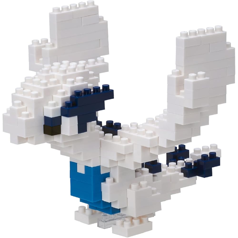 Nanoblock Pocket Monsters Lugia Building Set NBPM_032 | 150 Pieces | Collectible Toy