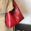 Women Large Capacity Premium Texture Commuter Single Shoulder Underarm Tote Bag