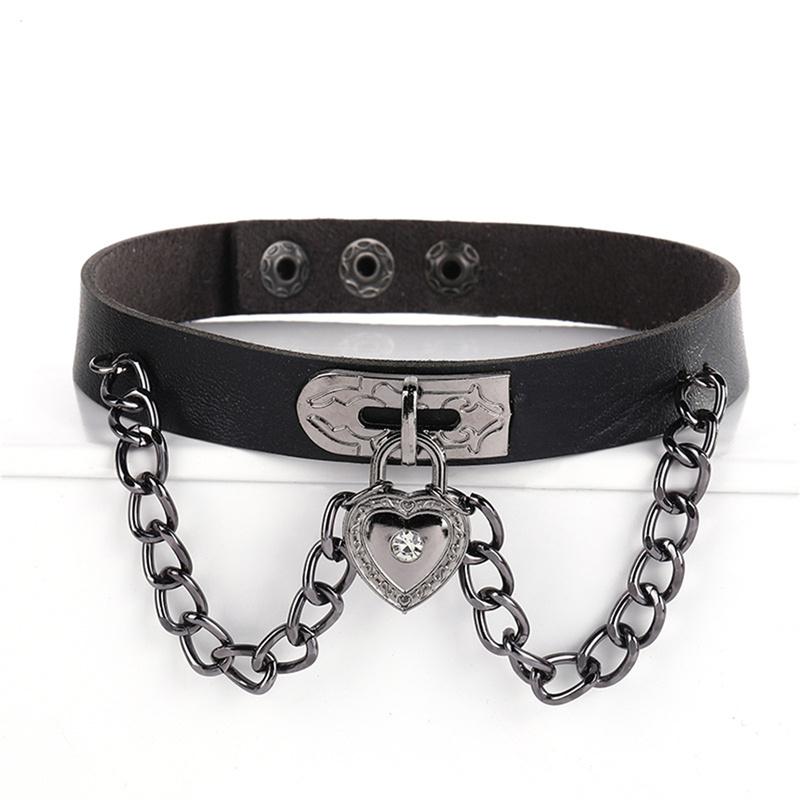Heart Chains Choker Necklace Women 