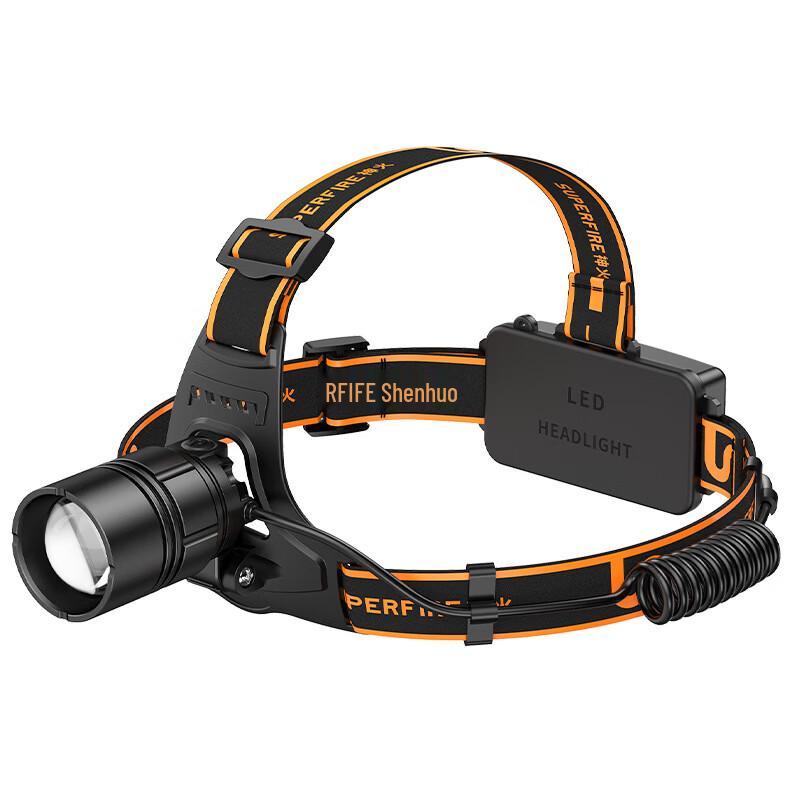 SupFire HL08 Rechargeable Zoomable LED Headlamp