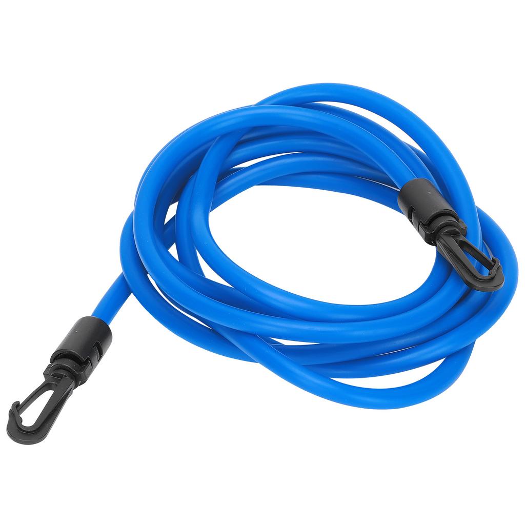 Adjustable Swim Training Resistance Elastic Belt Swimming Exerciser Safety Rope Latex Tube