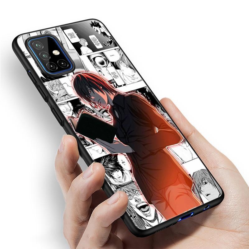 Anime Manga Death Note Ryuk Case For Samsung Galaxy A12 A02S A22 A32 A52 A72 A71 A51 A41 A31 A21 A11 A50 A70 A10S A20S Cover