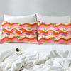 Striped Pattern Bed Hat Three-Piece Digital Printing Bedding Bed Hat Three-Piece Set Children And Adults