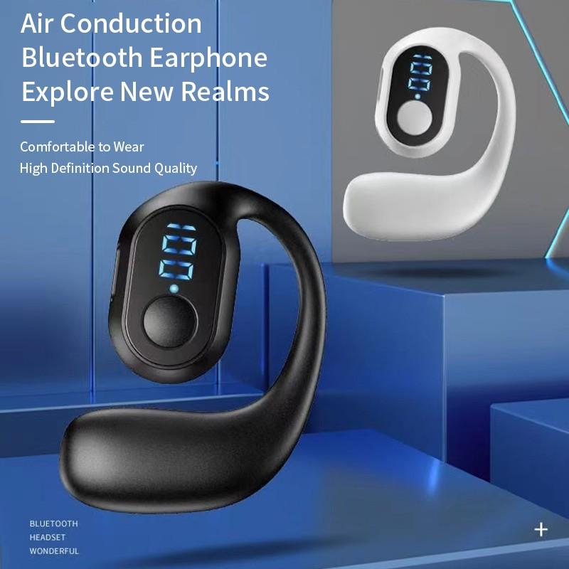 

Беспроводные наушники с воздушной проводимостью, бизнес-крючок для ушей, Bluetooth-наушники со сверхдлительным временем автономной работы, гарнитуры, Hi-Fi, наушники с шумоподавлением