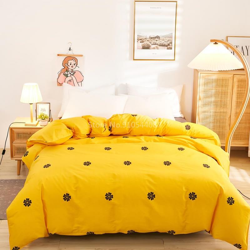 

Пододеяльник из хлопка с принтом «Весенние цветы и бабочки», розовый, односпальный, двуспальный, размер «Queen King», текстильный, 1 шт. 220x240cm 1pc