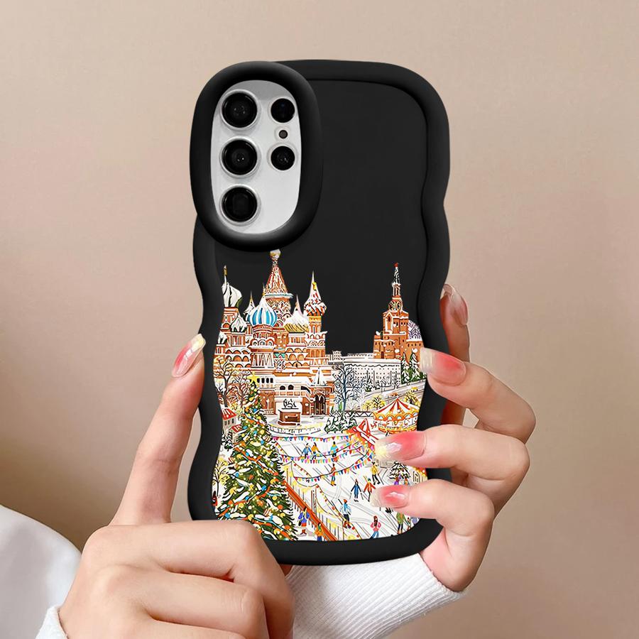 

Case for Samsung Galaxy S23 Plus S24 S25 A26 S20 FE S22 Ultra A25 S21 Soft Phone Cover A54 A36 A34 A55 A24 A35 Christmas Winter Galaxy S23