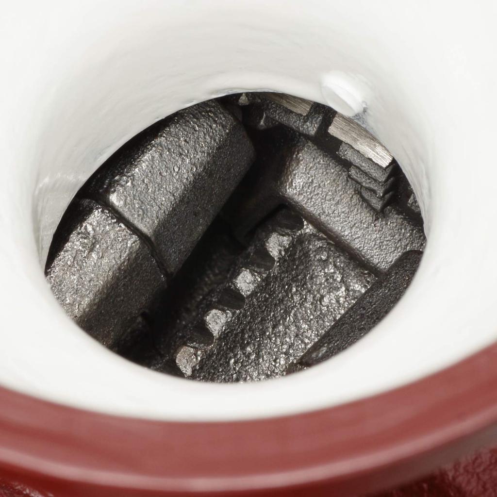 Kalita Coffee Mill Casting Durable Cast Iron Cutter Diamond Mill Red N Adjustable Coarseness Coffee Mill Mill Grinder Hand Mill Manual Coffee Beginner