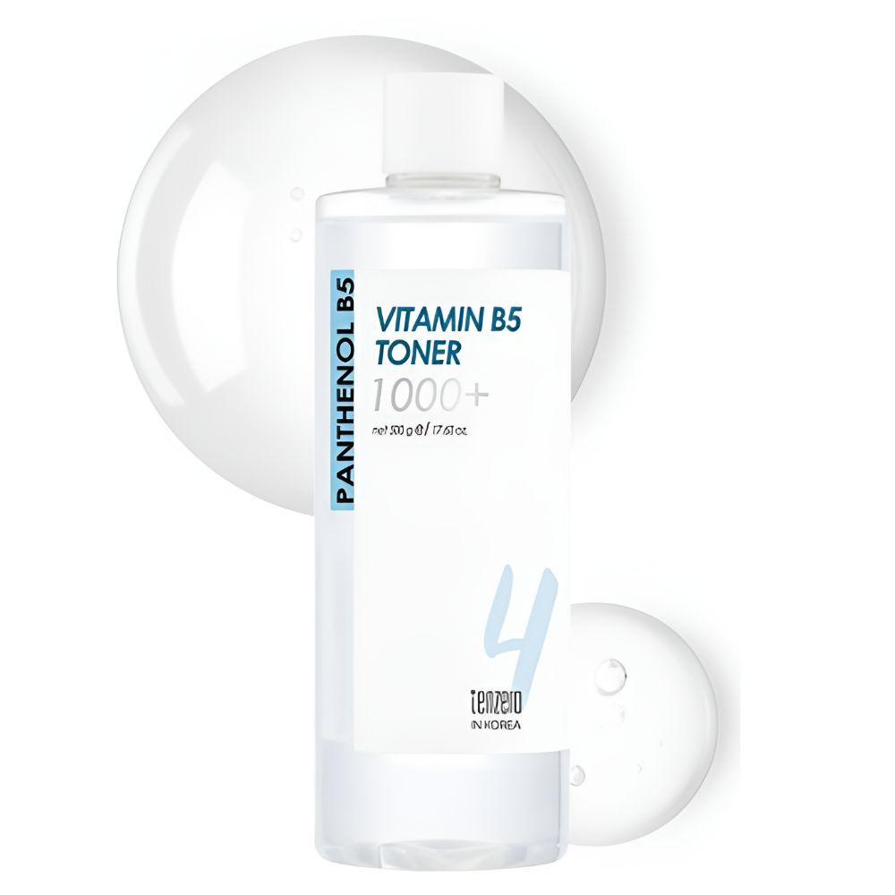 TENZERO Panthenol Vitamin B5 Soothing Hydrating Facial Toner Korean Skincare 500g