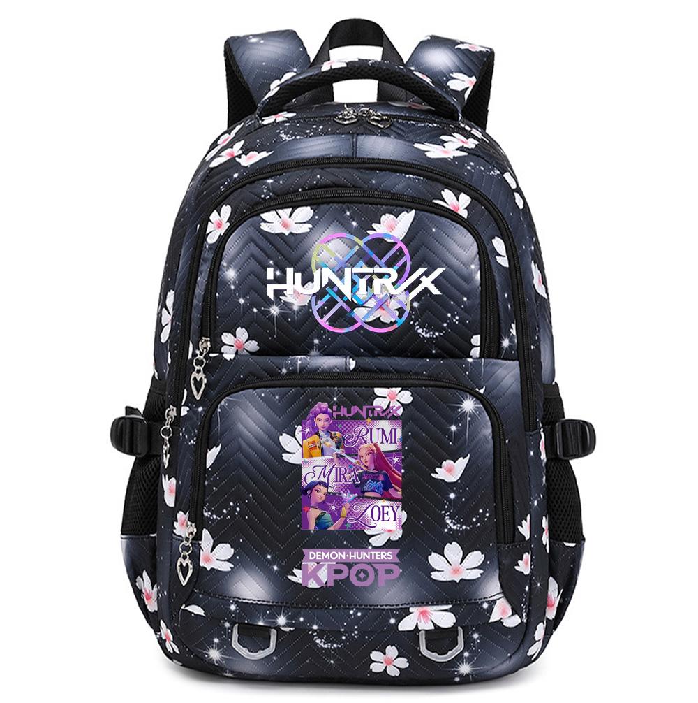 Anime K-Pop Printed Backpack Student Teenager for Boy Girl Schoolbag Bookbag Kid Gift Women Large Capacity Travel Bag Mochila Escolar Rucksack