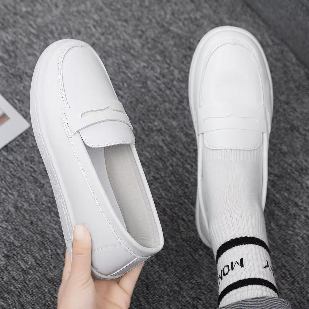 Women's White Nurse Shoes: Breathable, Soft Sole, Non-Slip, Comfortable & Anti-Odor for Medical Professionals