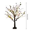 KX4B Christmas Tree Light Leaves Red Led Lamp Ornament Art Crafts Supplies