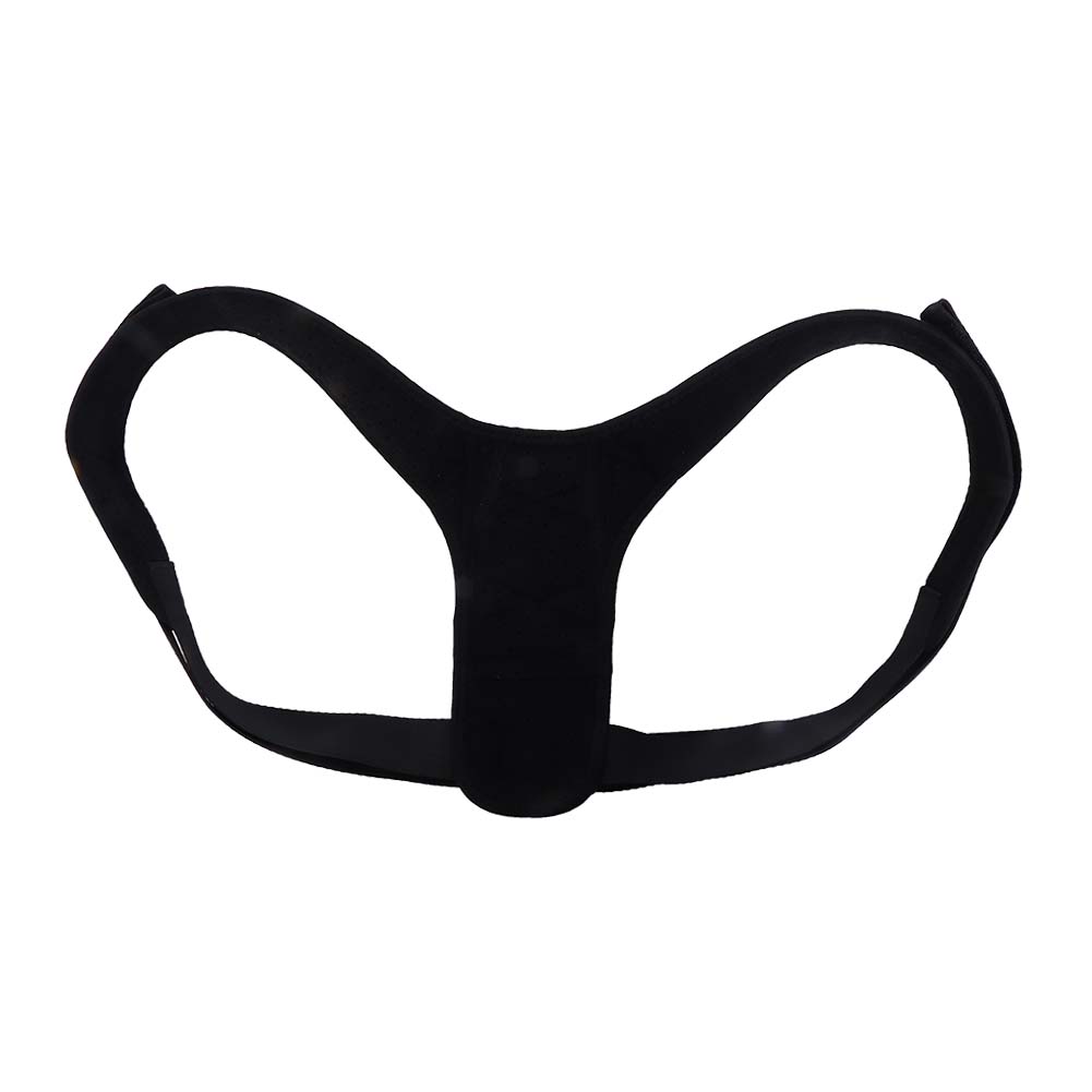 

Регулируемый корректор осанки «горбун» с напоминанием, пояс для спины и плеч, поддержка позвоночника для взрослых чёрный