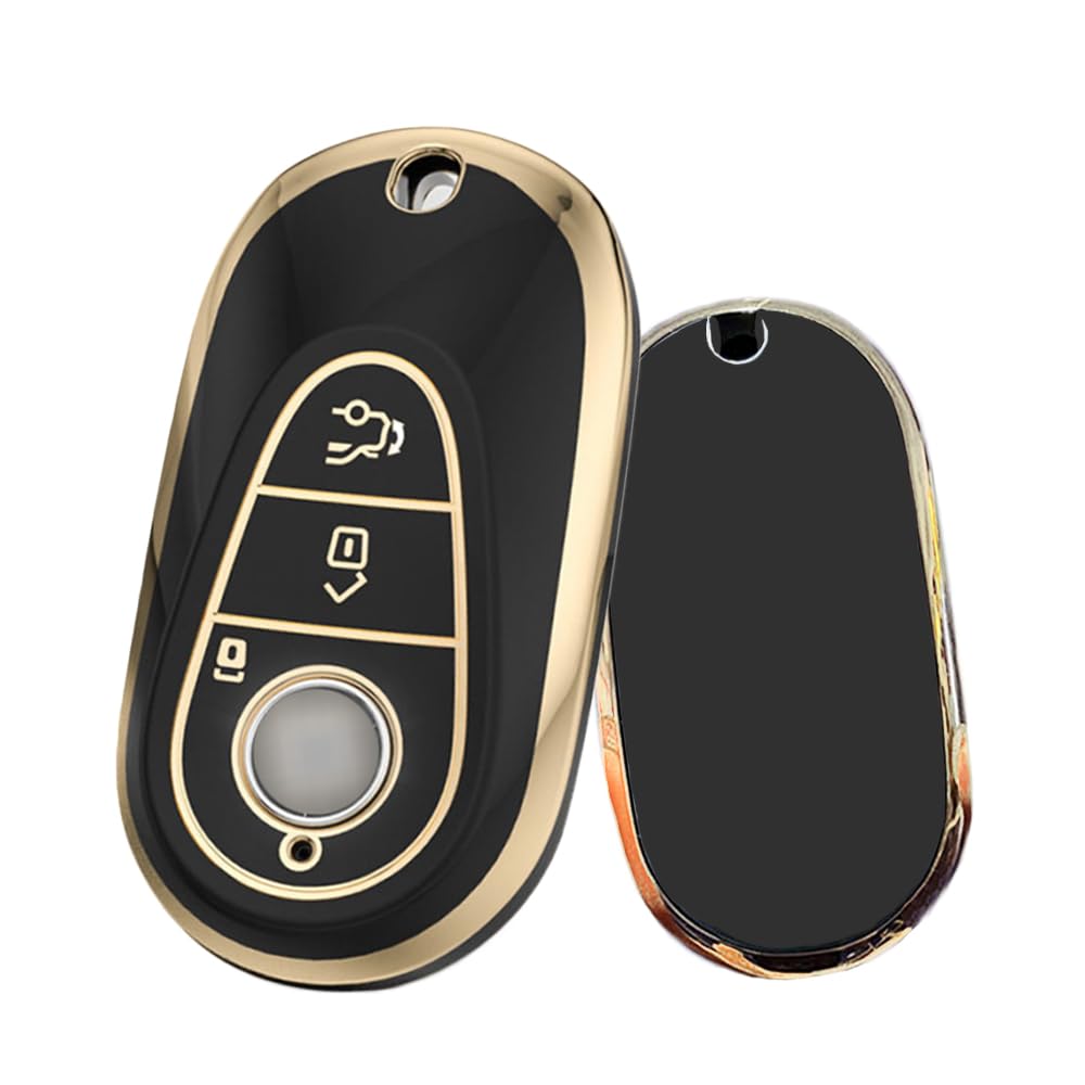 [KUNIO] Mercedes Exclusive Key Case Key Holder Key Cover Genuine small чёрный