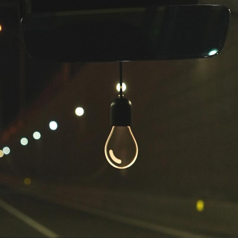 SEAMETAL LED Car Light Bulb Car Interior Pendant Light Car Rear View Mirrior Accessories For Automotive Vehicles Trailer Truck