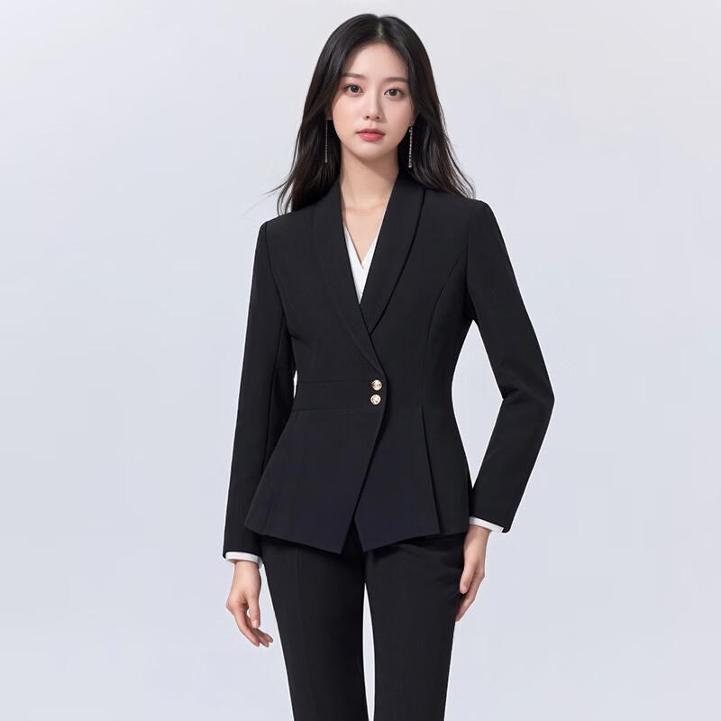 

Жіночий професійний діловий костюм 3XL