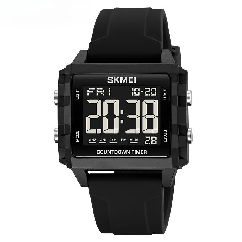 

Waterproof Military Mens Digital Wristwatches Electronic Sport Watch for Men Countdown LED Clock Reloj Masculino 1998