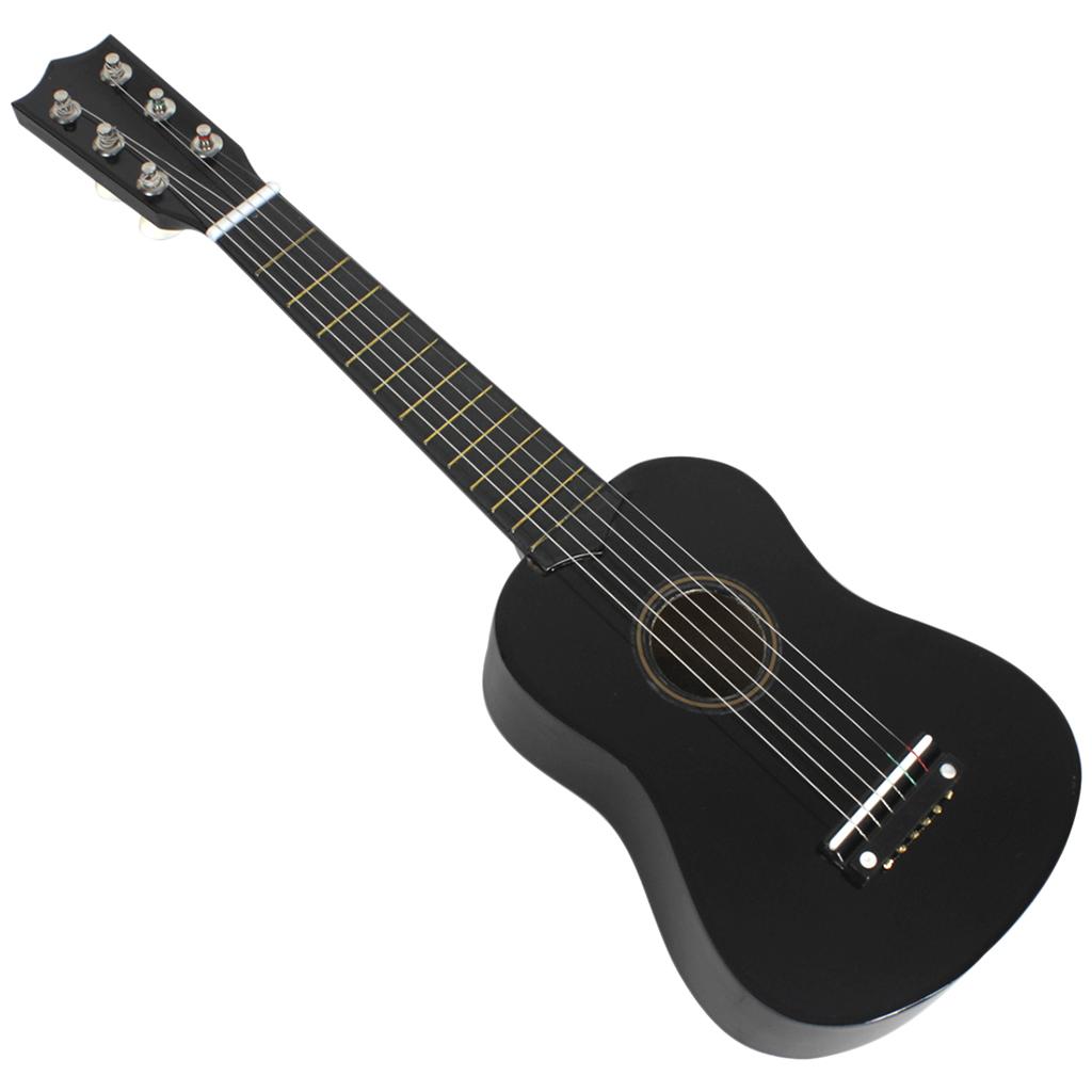 21 Inch Acoustic Guitar Set Made of Exquisite Solid Wood, Convenient for
