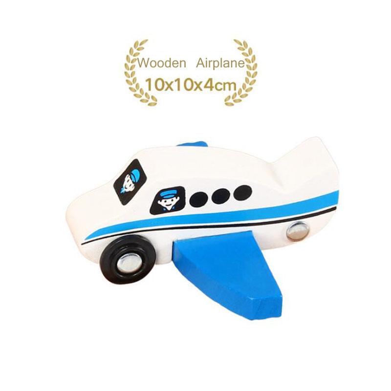 Wood Magnetic Train Plane Wooden Track Railway Helicopter Car Truck Accessories Toy For Kids Fit Wood Biro Tracks