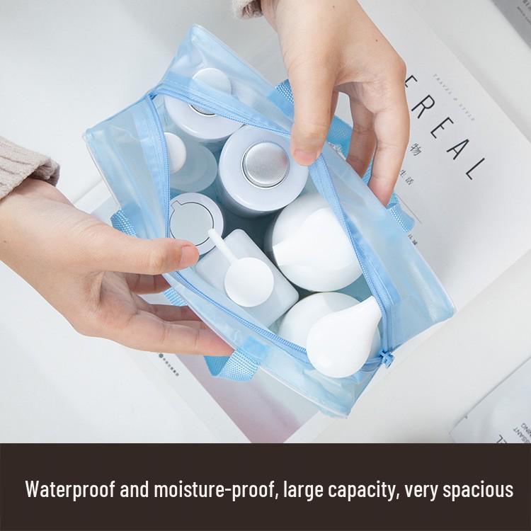Waterproof Toiletry Makeup Bag - Portable, Travel Storage, Student & Business Trip Essentials