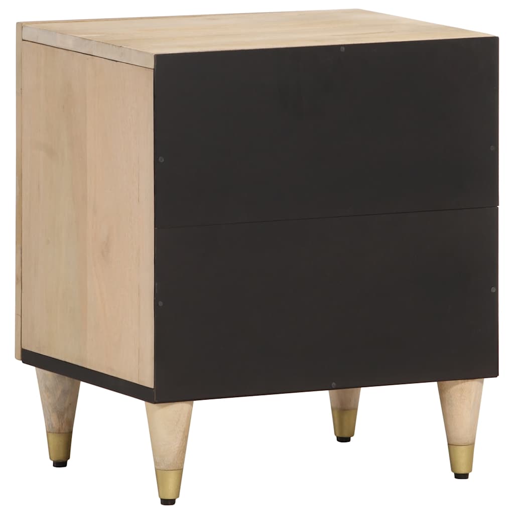 Nightstands (2 pcs) 40 x 33 x 46 cm Solid Mango Wood