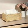 Light Luxury Table Tissue Box European Style Napkin Dispenser Paper Box Napkin Box  Hotel