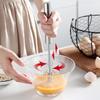 304 Stainless Steel Egg Whisk Semi Automatic Egg Beater Manual Hand Mixer Self Turning Egg Stirrer Kitchen Accessories Egg Tools