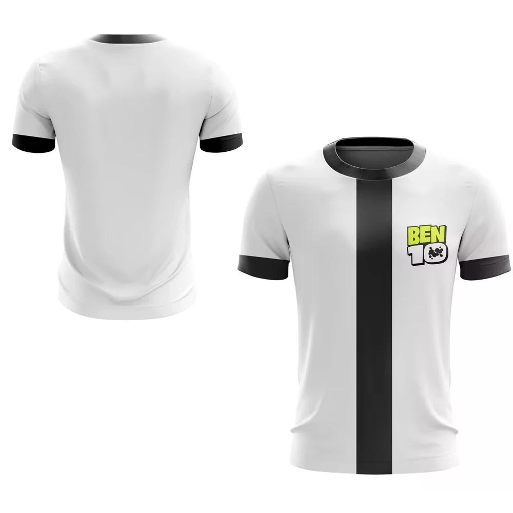 Nové Anime Omnitrix Ben10 Cosplay Trička 3D Potisk Bena Tennysona Dětské Kreslené Tričko Letní Pánské Dámské Harajuku Krátký Rukáv Y2k Top