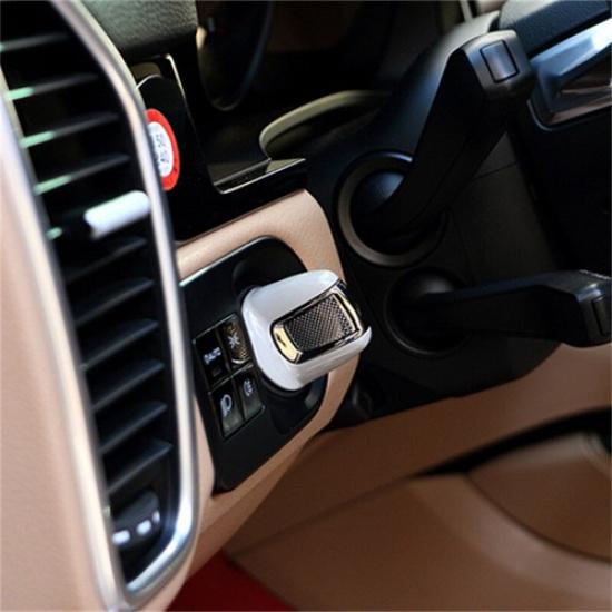 Car Ignition Start Stop Button Knob Bracket Cover For Porsche Cayenne 2017-