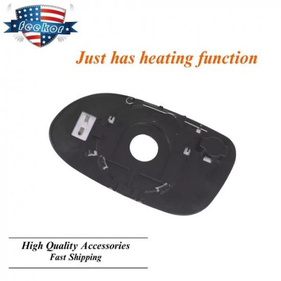 Passenger Side Mirror Glass w/ Back Fit for 2001-03 CLK55 AMG SLK320 SLK32 AMG