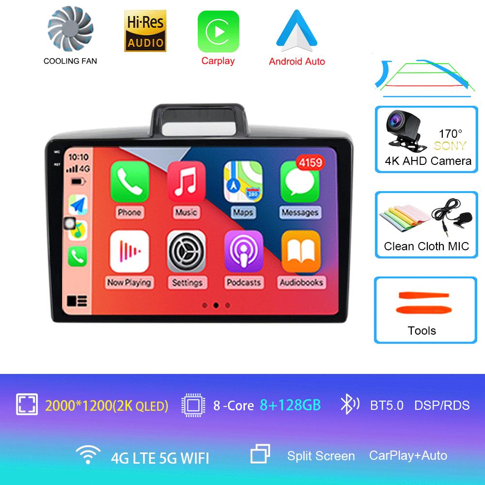 Android 14 For Toyota Corolla Axio 2 Fielder 3 E160 2012-2021 Car Radio Navigation GPS Multimedia Player DVD BT RDS Carplay AUTO