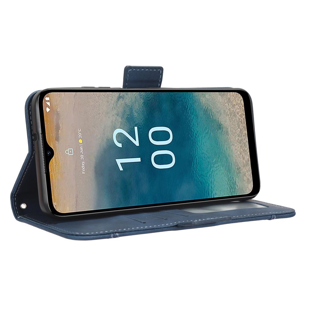Für Nokia G22 PU-Leder Brieftaschen-Hülle Mehrere Kartenfächer Ständer Schutzhülle für das Telefon