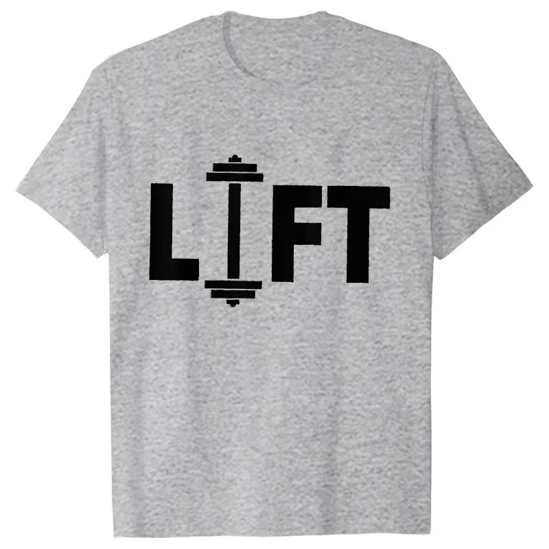 Gym Tshirts for Men Clothing Workout Weightlifting T-shirts Gym Motivation Clothes Funny Fitness Clothes Men's Tee Shirts Homme