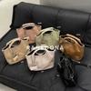 Women's Bag New Large Capacity Casual Handbag Retro Cowhide Pattern Shoulder Crossbody Bag Bucket Bag