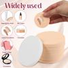 12PCS Round Makeup Sponges for Foundation, Facial Powder Puff Makeup Pads for Liquid Foundation Cream Powdes Concealer Blending Cosmetic Sponges for