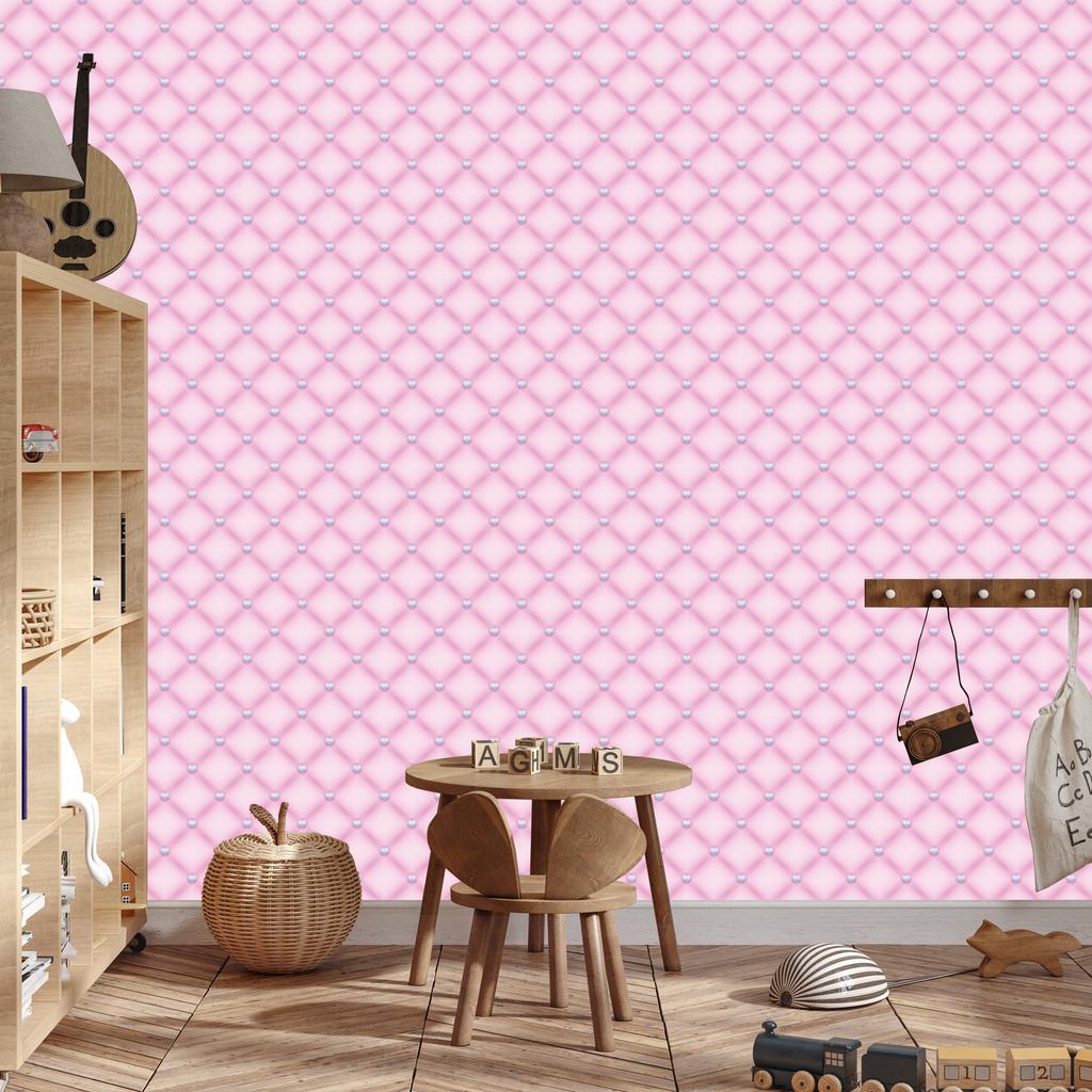 Quilted wallpaper for living room and bedroom 50x1000