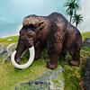 Wild Animal Replica Mammoth Model For Educational Display And Collectors