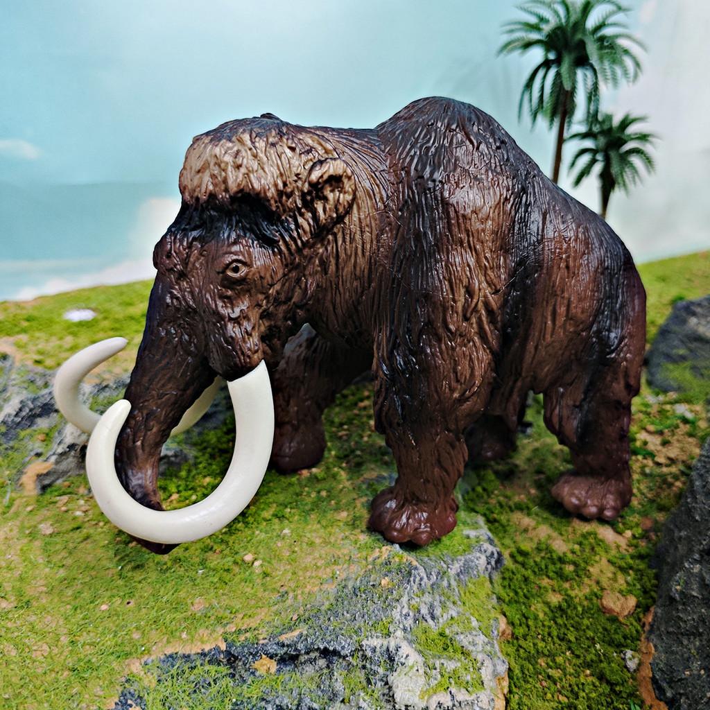 Wild Animal Replica Mammoth Model For Educational Display And Collectors