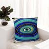 Funny Lucky Evil Eye Pillow Cover Sofa Cushion Cover Home Room Decoration Children Gift