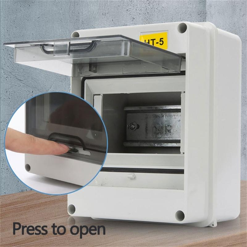 Waterproof Distribution Box Effective Electrical Connection ABS Waterproof Electrical Box Outdoor Electric Box for Home