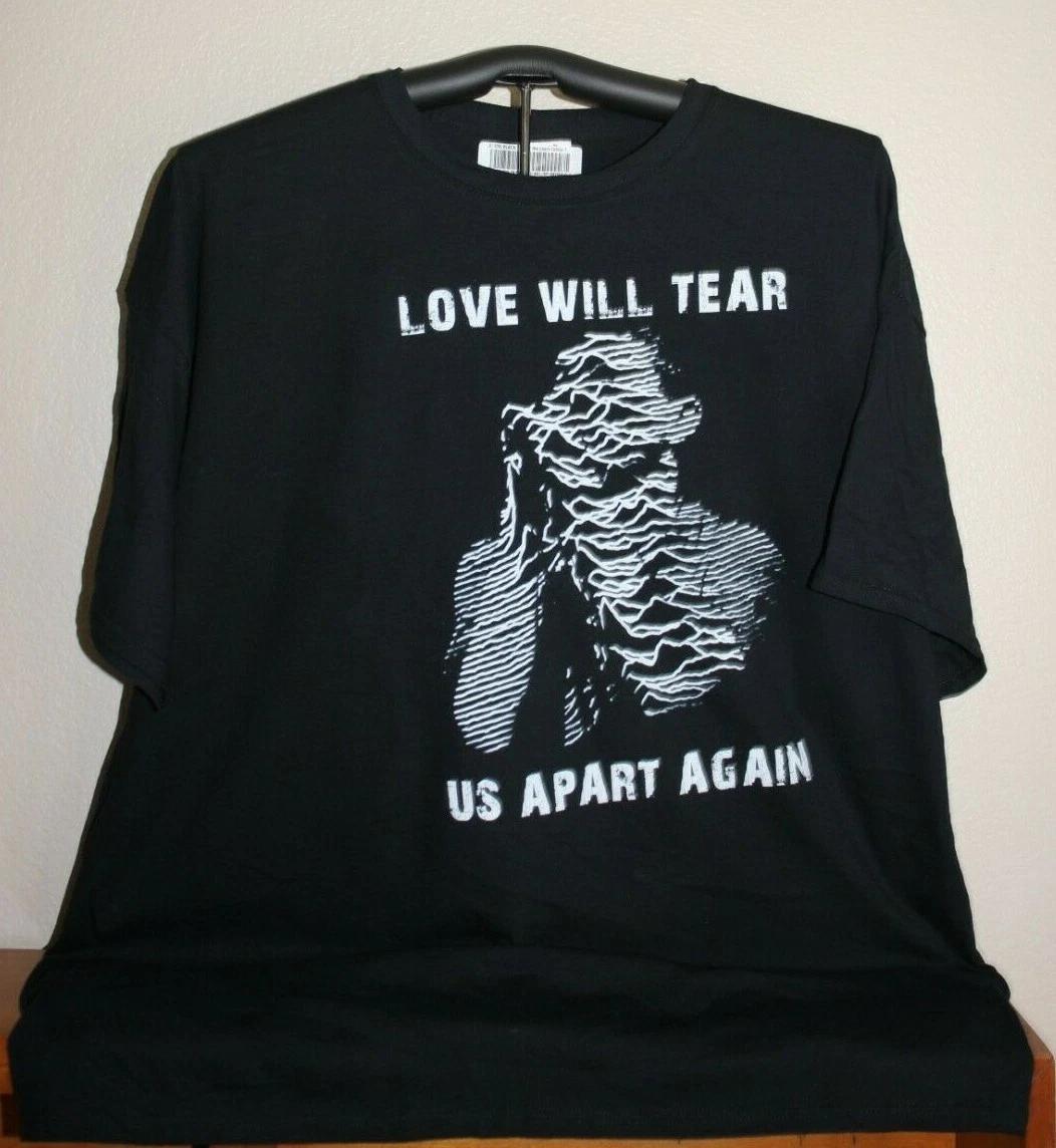 LOVE WILL TEAR US APART AGAIN T-Shirt, 4XL in Black S