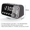 Bedside Alarm Clock DAB/FM Radio Digital LED Clock Large Sn Dual Alarm Clock Dual USB Radio Sleep Timer FM Radio Clock