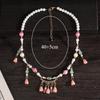 Chinese Style Simulation Pearl Necklace Hanfu Long Chain Jewelry Accessory