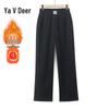 Yalu Hoge Taille Rechte Casual Broek voor Dames