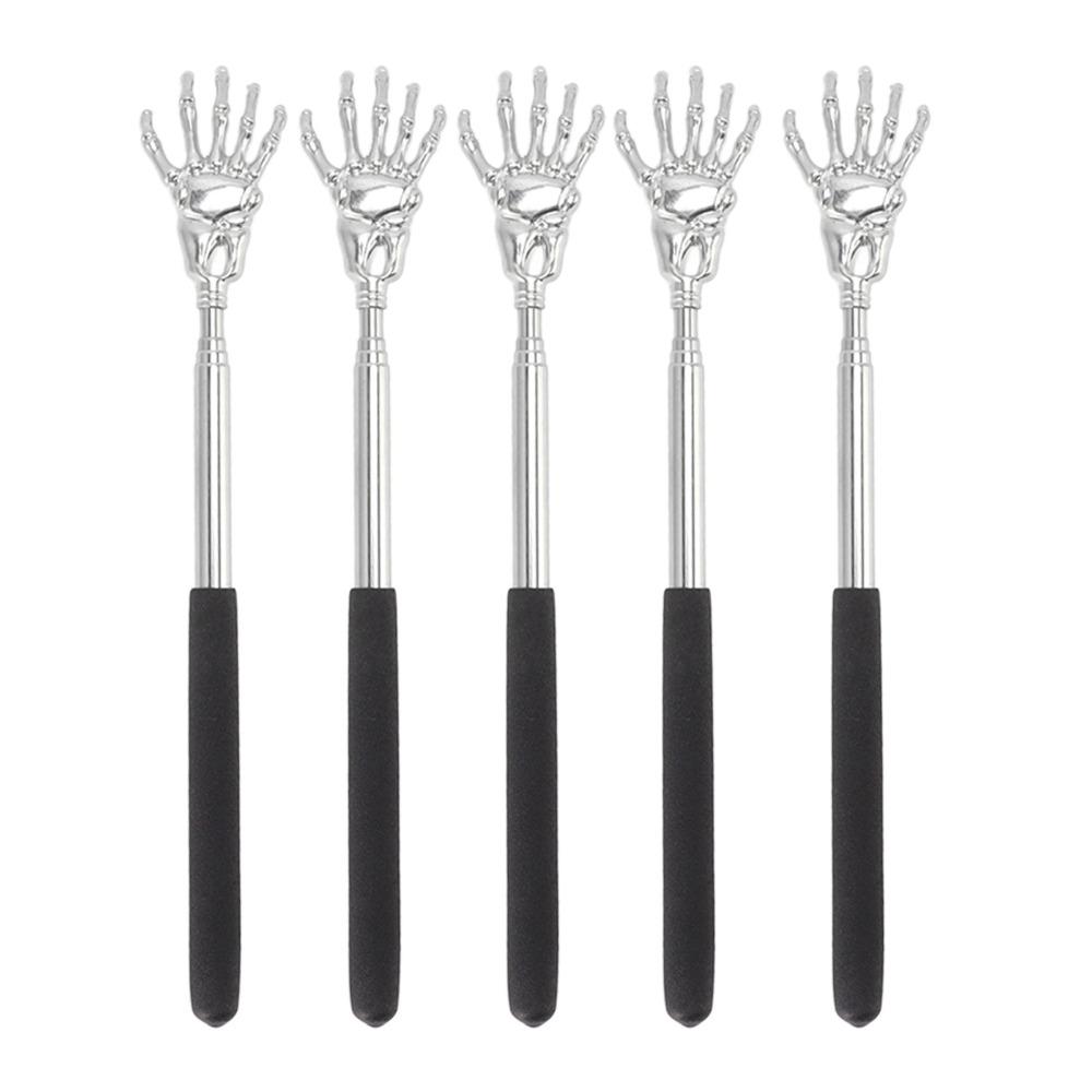 5Pcs Telescopic Back Scratcher Portable Body Massager Practical Back Massager  Home Use