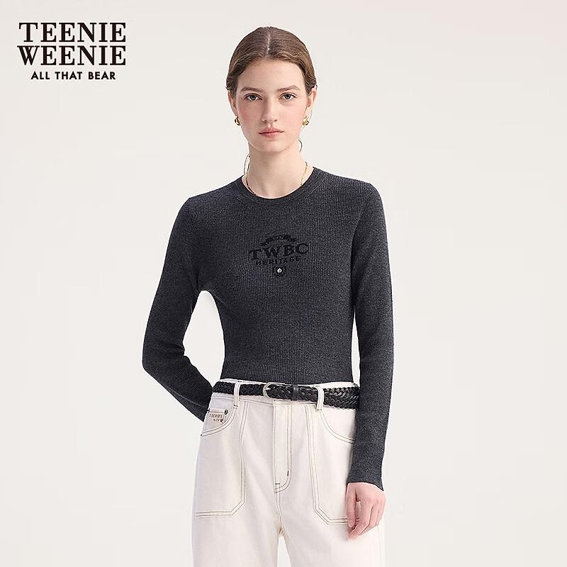 Teenie Weenie Women's Bear Wool Blend Knit Sweater