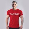 Muscle Fitness Short Sleeve Cotton T-shirt - Elastic, Breathable, Sweat-Wicking Round Neck for Summer Sports